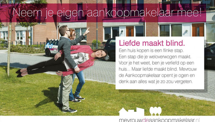 mevrouw de aankoopmakelaar