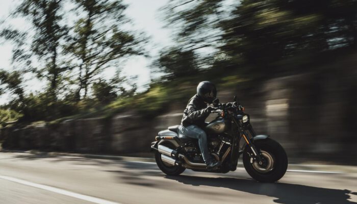 motor woon werkverkeer